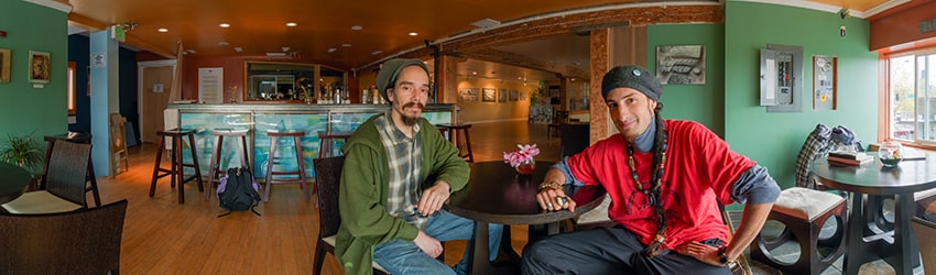 Artists Ferg and Roman Villagrana, Capitol Hill, Seattle WA