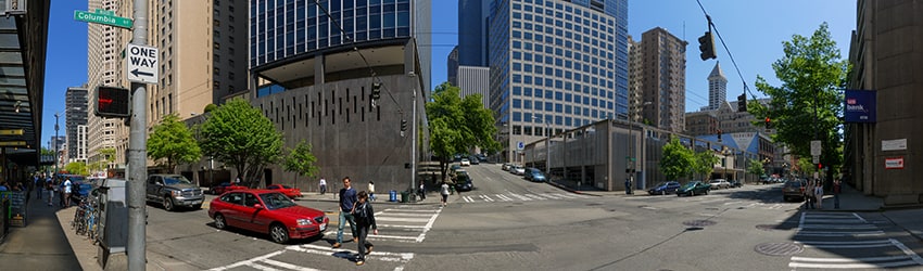 1st Ave & Columbia St, Pioneer Square, Seattle WA