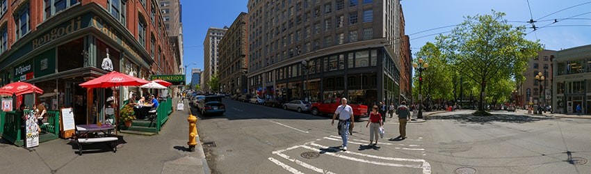 1st Ave & Cherry St, Pioneer Square, Seattle WA