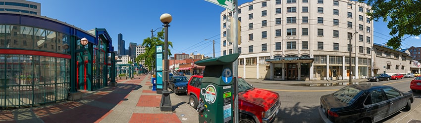 Plaza, Chinatown-International District Station, Seattle WA