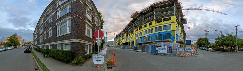 John St & Minor Ave, South Lake Union, Seattle WA