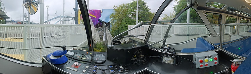 The Seattle Center Monorail, Seattle WA