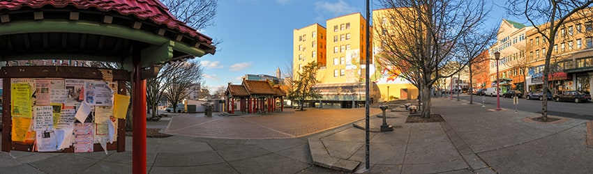 Hing Hay Park, Chinatown-International District, Seattle WA