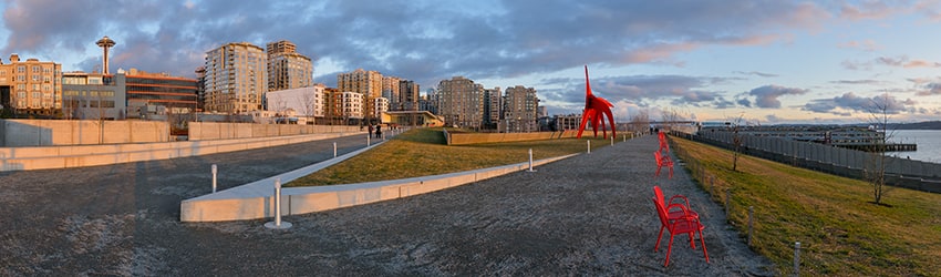 SAM Olympic Sculpture Park, Belltown, Seattle WA