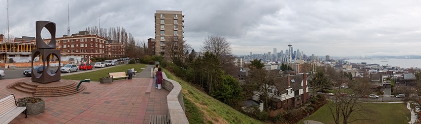 Kerry Park Viewpoint, Queen Anne, Seattle WA