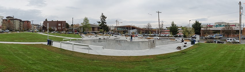 Ballard Commons Park, Ballard, Seattle WA