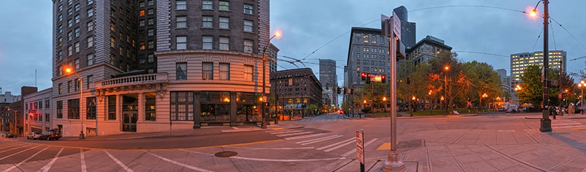 3rd Ave S & Prefontaine Pl S, Pioneer Square, Seattle WA