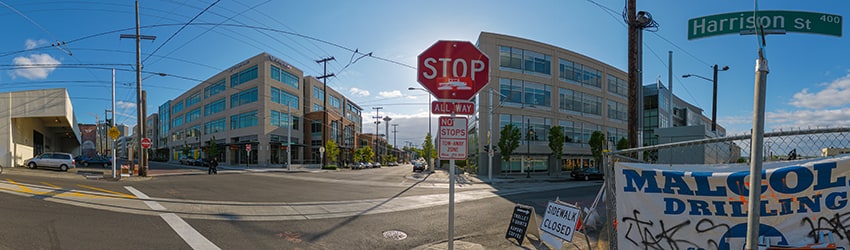 Harrison St & Terry Ave N, South Lake Union, Seattle WA