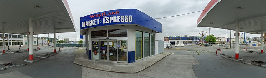 Westlake Ave N & Mercer St, South Lake Union, Seattle WA