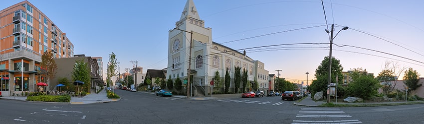 Thomas St & Pontius Ave N, Cascade, Seattle WA