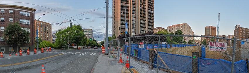 Boren Ave & Seneca St, First Hill, Seattle WA