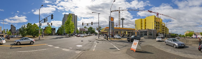 Denny Way & Aurora Ave N, South Lake Union, Seattle WA