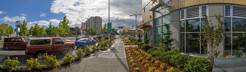 Denny Way, W of Dexter Ave, South Lake Union, Seattle WA