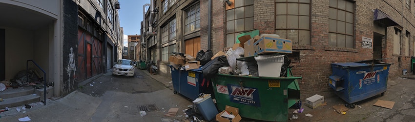 Alley, Capitol Hill, Seattle WA