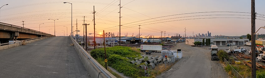 2nd Ave S & Spokane St Viaduct, SODO, Seattle WA