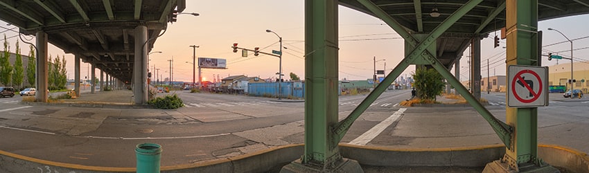 4th Ave S & Spokane St, SODO, Seattle WA