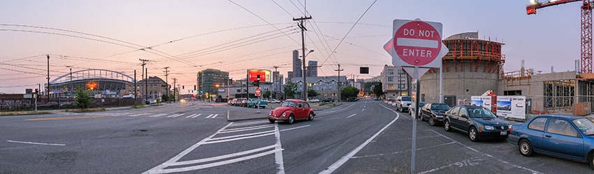 Airport Way & Maynard Ave S, SODO, Seattle WA