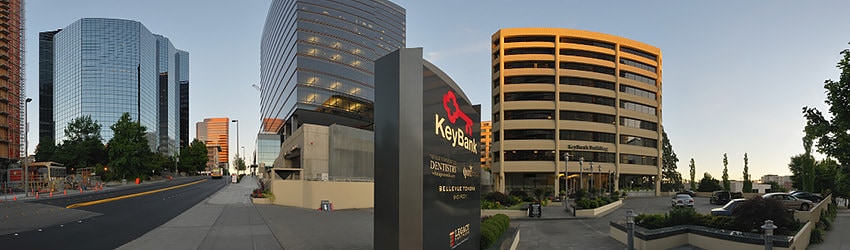 NE 4th St W of 108th Ave NE, Bellevue WA