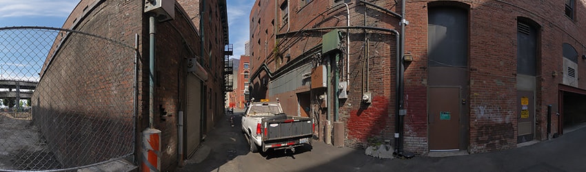 Alley, 1st Ave & Yesler, Pioneer Square, Seattle WA