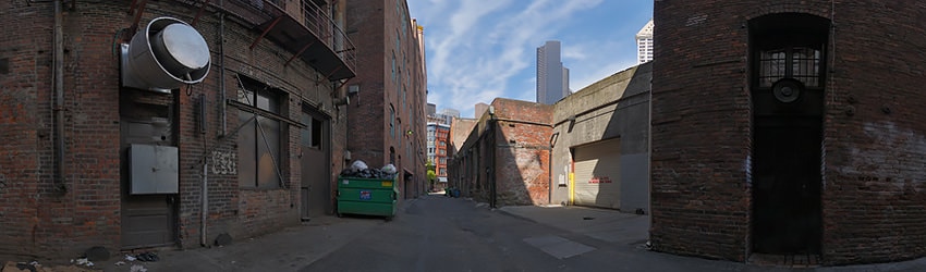 Alley, 1st Ave & Washington, Pioneer Square, Seattle WA