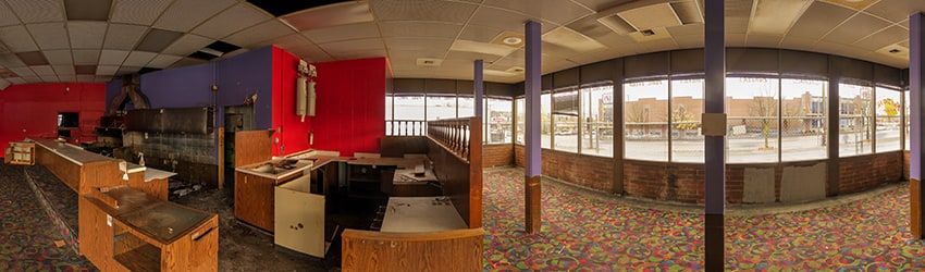 Remains of Sunset Bowl, Ballard, Seattle WA