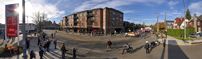 Prop 8 Rally, Capitol Hill, Seattle WA