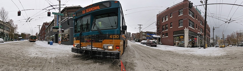 Pine & Bellevue (Snow 2008), Seattle WA