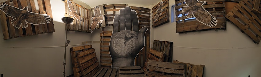 Art Installation at FSF, Free Sheep Foundation, Seattle WA