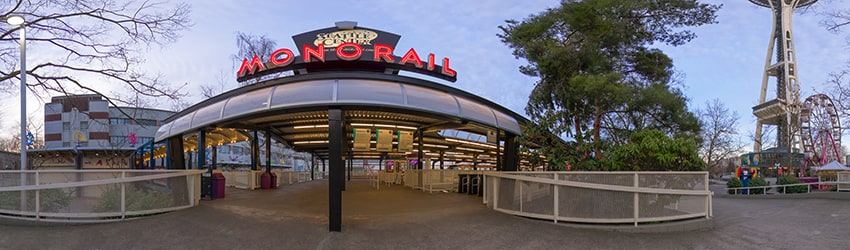 Monorail Station, The Seattle Center, Seattle WA