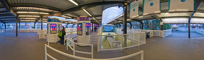 Monorail Station, The Seattle Center, Seattle WA