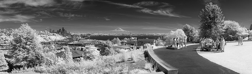 Ella Bailey Park, Infrared, Seattle WA