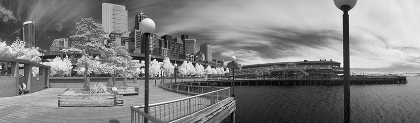Seattle Waterfront, Infrared