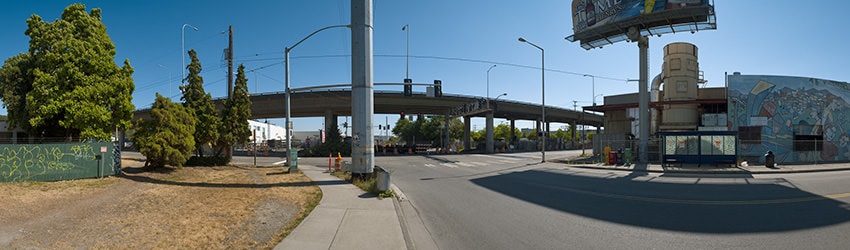 Busway & Spokane St, Seattle WA