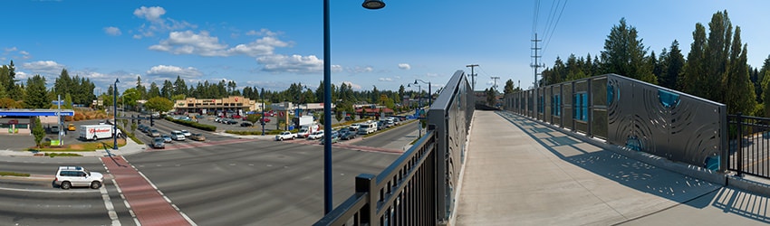 Pedestrian Bridge, Shoreline WA