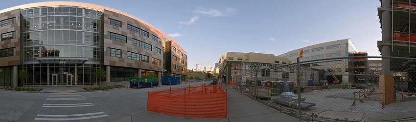 Boren Ave S of Mercer, South Lake Union, Seattle WA