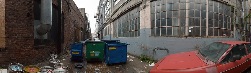 Alley, Capitol Hill, Seattle WA