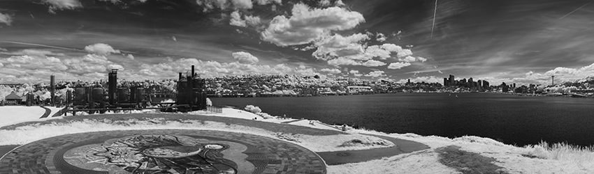 Gas Works Park, Infrared, Seattle WA