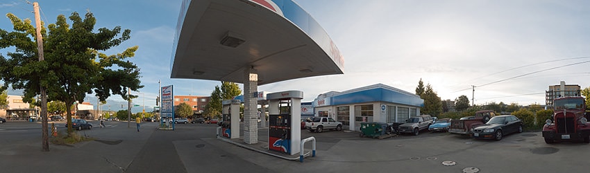 Gas Station, Ballard, Seattle WA