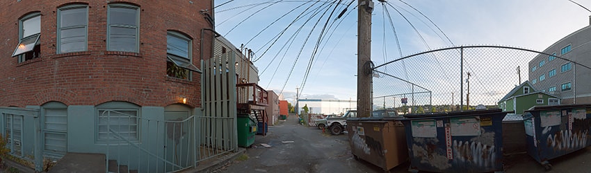 Alley, Ballard Ave & Market St, Seattle WA