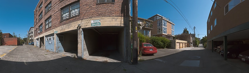 Alley, Summit & Republican, Seattle WA