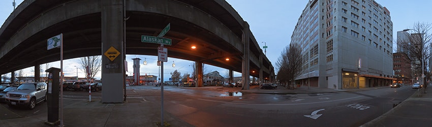 Alaskan Way & Madison, Seattle WA