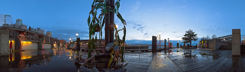Holiday Lights on the Waterfront, Seattle WA