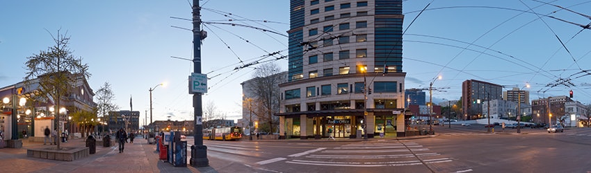 Transit Station, Chinatown-International District, Seattle WA