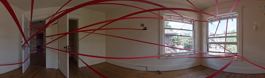 Mad Homes Art Installation, Capitol Hill, Seattle WA