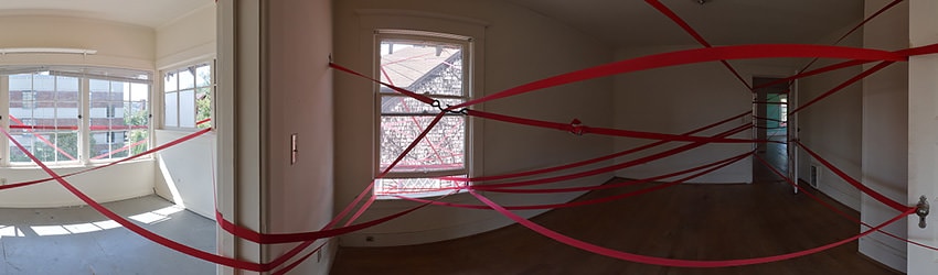 Mad Homes Art Installation, Capitol Hill, Seattle WA