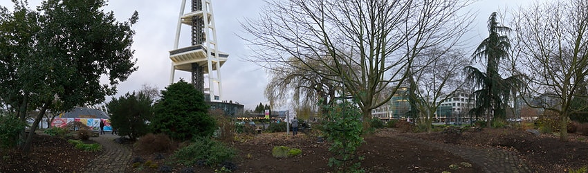 Space Needle at the Seattle Center, Seattle, WA