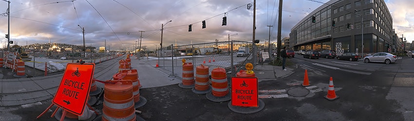 Mercer Corridor Project, South Lake Union, Seattle, WA