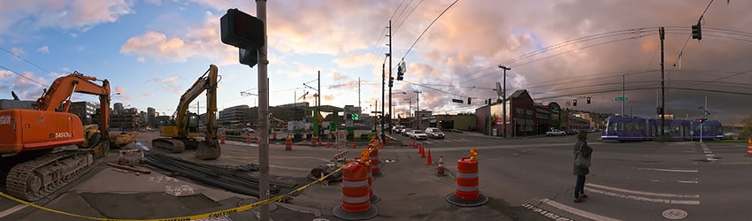 Mercer Corridor Project, South Lake Union, Seattle, WA