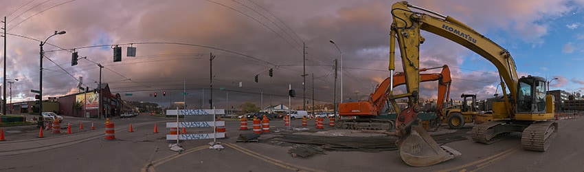 Mercer Corridor Project, South Lake Union, Seattle, WA