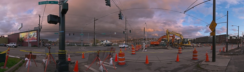 Mercer Corridor Project, South Lake Union, Seattle, WA